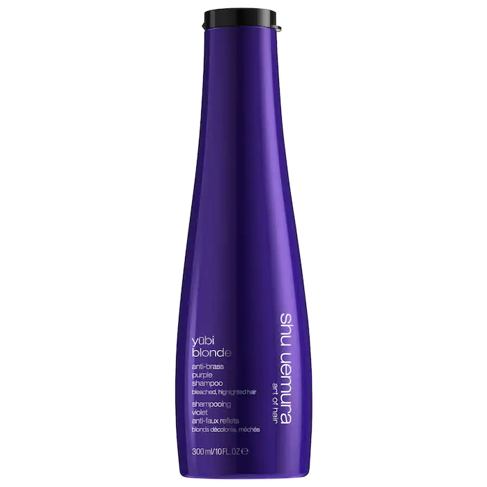 yūbi blonde anti-brass purple shampoo